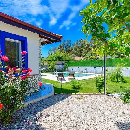 Villa Kayakoey'de Oezel Havuzlu 6 Kisilik Lavender